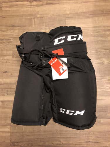 Black New Small CCM HP32 Pro Stock Hockey Pants