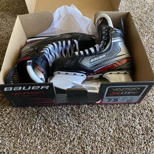 New Bauer Vapor LTX Pro+ Senior Skates 7.5D