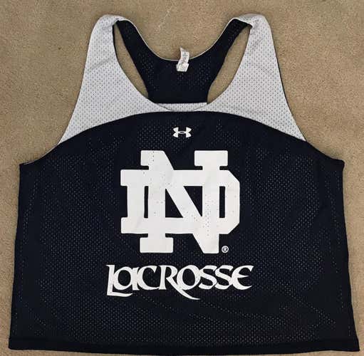 Notre Dame Irish Under Armour Lacrosse Reversible Pinnie