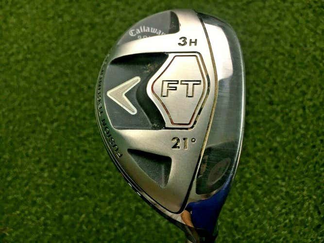 Callaway Fusion FT 3 Hybrid 21* DRAW / RH / Fit-On Regular Graphite / HC /mm7808