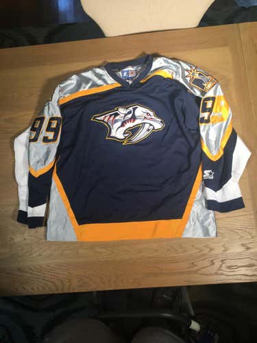 Original Nashville Predators Jersey Adult XL number 99