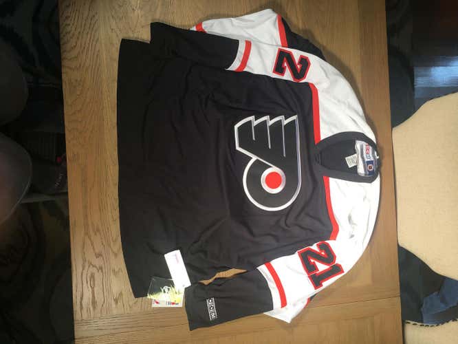 #21 Forsberg New Black Philadelphia Flyers XXL Jersey