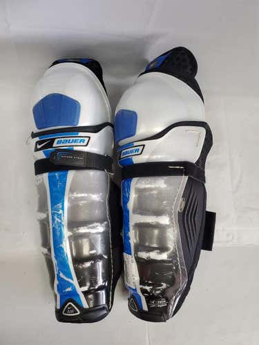 Used Bauer One90 14" Ice Hockey Shin Guards