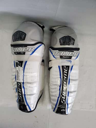 Used Bauer One55 12" Ice Hockey Shin Guards