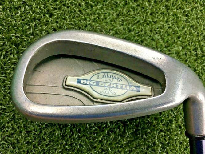 Callaway Big Bertha X-12 9 Iron  /  RH  /  RCH 99 Regular Graphite  / mm6704
