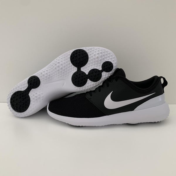 NEW! Nike Roshe G Golf Shoes White/Black Men's Size 12
