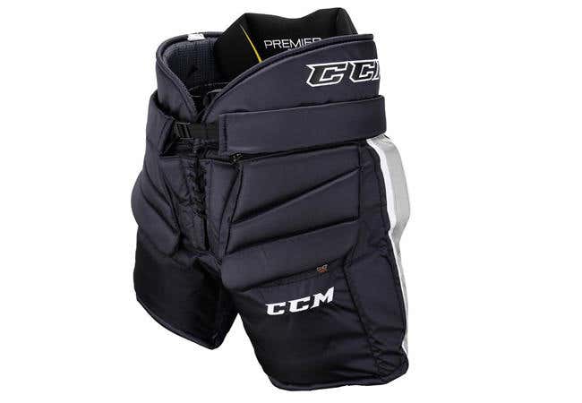 Brand New! Black Senior Medium CCM Premier Pro Hockey Goalie Pants