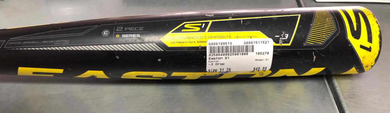 Easton S1 (-3) 31" Bat