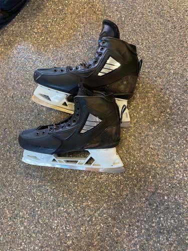 Used True Custom Pro Regular Width Size 12 Hockey Goalie Skates