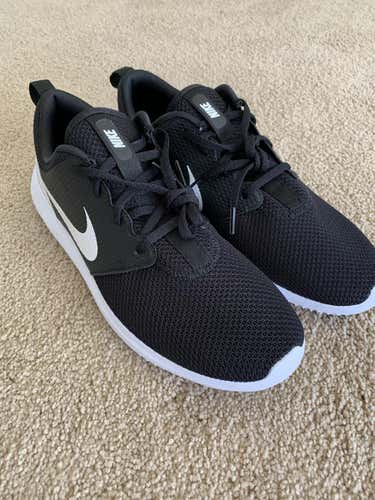 Nike Roshe golf shoes black and white 9.5