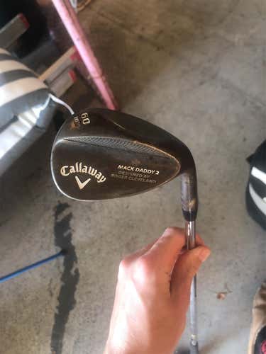 Used Right Handed Mack Daddy 2 Regular Flex Graphite/Steel Shaft Wedge