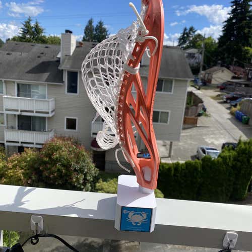 Brand New Coral Warrior Evo 5 Head Strung W/ Stringer Shack Mesh