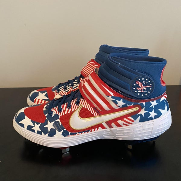 Rare Nike Alpha Huarache Elite 2 Mid Sz 12 USA