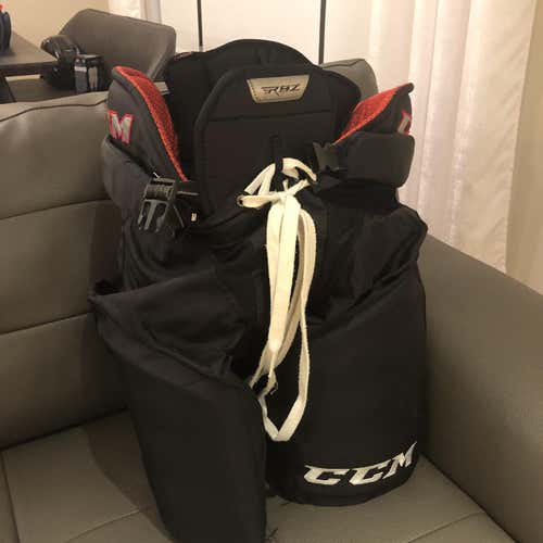 Black Used Large CCM RBZ  Hockey Pants