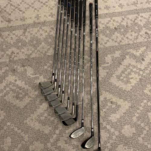 Used Right Handed Regular Flex 10 Pieces Clubs (Full Set)