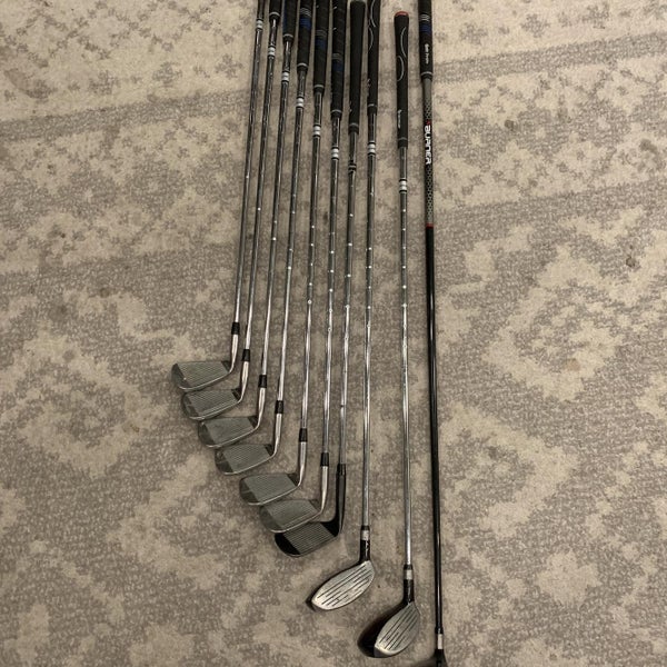 Used Right Handed Regular Flex 10 Pieces Clubs (Full Set)