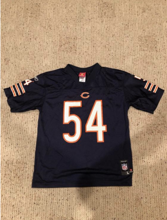 Mitchell & Ness Men's Chicago Bears Brian Urlacher #54 2001 Throwback Jersey