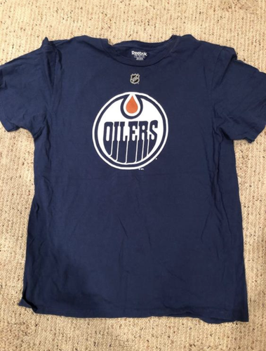 Reebok Connor McDavid #97 Edmonton Oilers Jersey Shirt Adult L