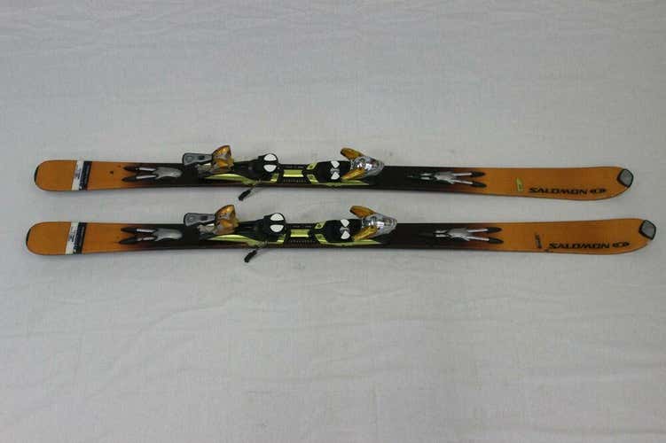 Skiing Snowboarding Downhill Used Salomon Scream10 Pilot Twin Tip Vintage Skis