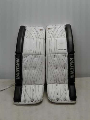 Used Vaughn V5 31+1.5 Inches 31 1 2" Ice Hockey Goalie Leg Pads
