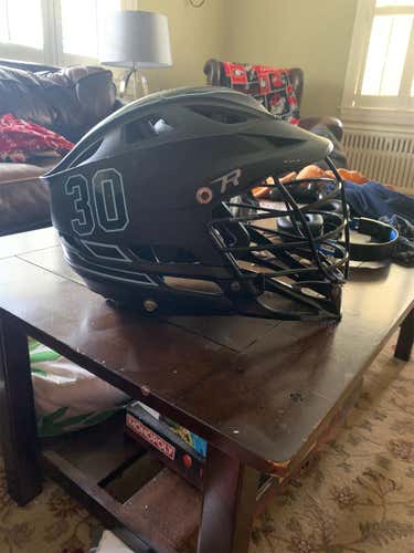 Matte Black Used Cascade R Helmet Good Condition