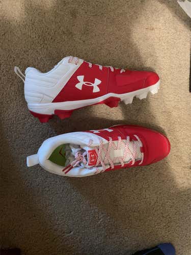 Red New UA Leadoff Low RM Size 11.5 (Women's 12.5) Under Armour
