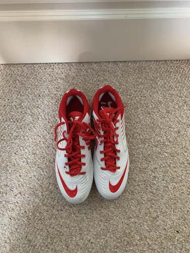 Red Men’s Nike Cleats Size 11