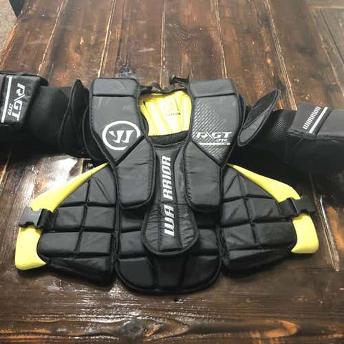 Used JR Large/Extra Large Warrior Ritual GT Goalie Chest and Arm Protector Goalie Chest Protector