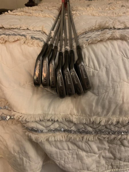 Used Left Handed CG7 Tour Regular Flex Steel Shaft Iron Set