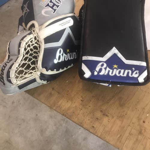 Used Regular Brian’s Glove And Blocker.