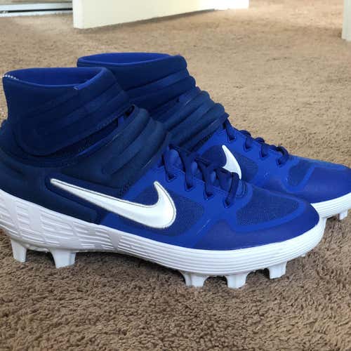 Nike Alpha Huarache Elite 2 Mid (Sz 12) BUNDLE