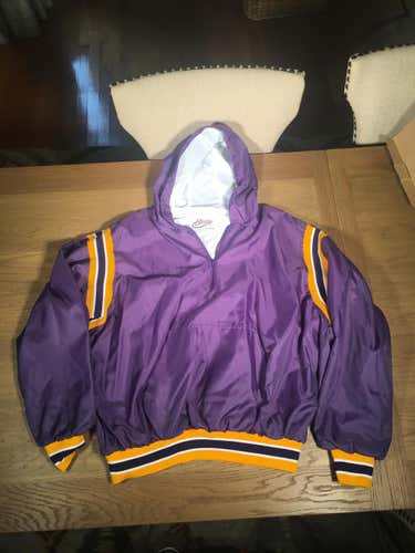 Purple and Gold Vikings/Lakers Colored light hoodie Jacket