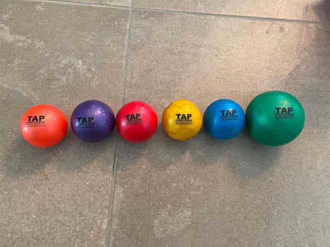 Used Full Tap Conditioning Weighted Ball Set