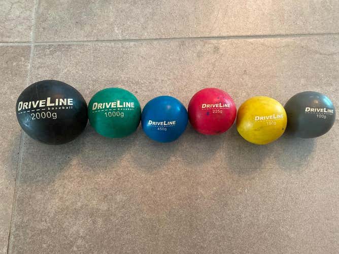 Used DriveLine Weighted Ball Set