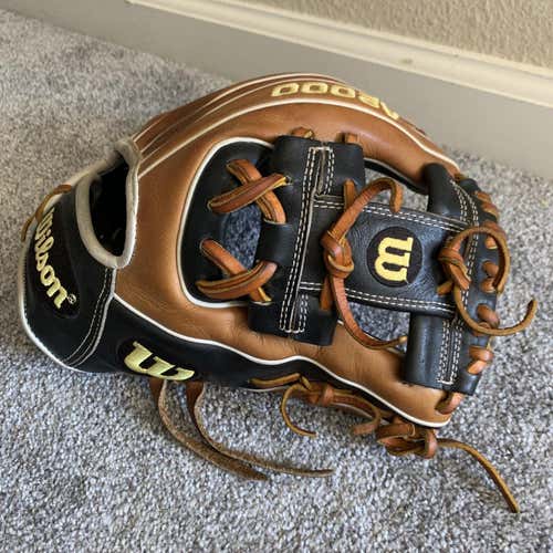 Brown Used Infield A2000 11.25" Baseball Glove
