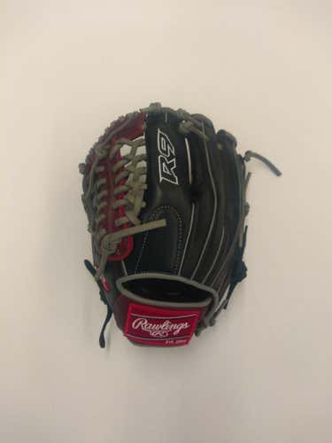 Used Rawlings R9 Glove 11.75 Lht 11 3 4" Baseball & Softball Fielders Gloves