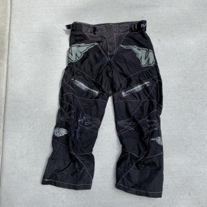 Black Junior Mission Inline Pants Large Black Grey He750