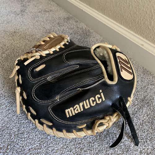 Brown Used Catcher's Htg 32.5" Baseball Glove
