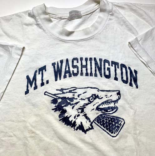 Vintage 90s Mt. Washington Lacrosse Club Shirt XL Vtg Rare Maryland Baltimore