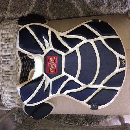 USED Rawlings Old-School Chest Protector - ADULT, Nav