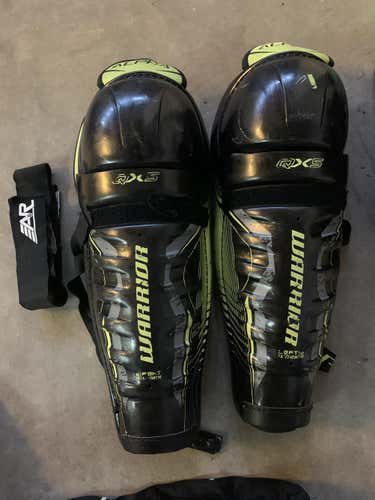 Used Senior Warrior Alpha QX5 Shin Pads