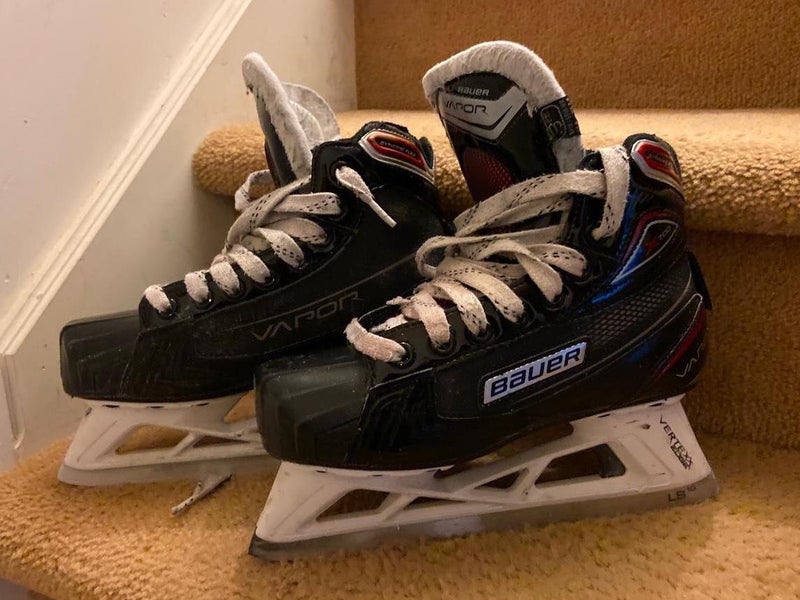 Used Bauer Vapor x700 Extra Wide Width Size 3 Goalie Skates