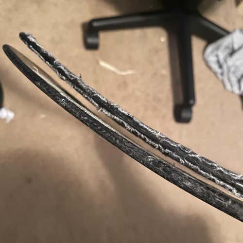 Nike Ferris State Game Used Hockey Sticks. Riley Former NHL Player
