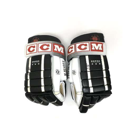 Used Ccm Supra 400 Ice Hockey Gloves 14"