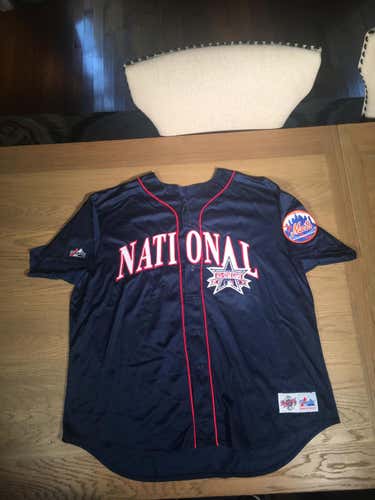 Used Adult XXL HUNDLEY New York METS ALL STAR '97 Majestic Jersey