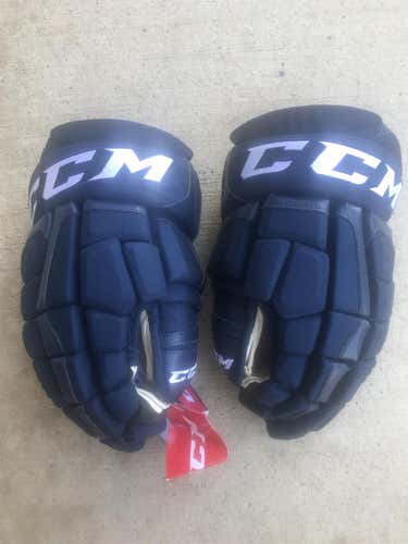 Blue New CCM HGCLPR 15" Pro Stock Gloves Colorado Avalanche Stock