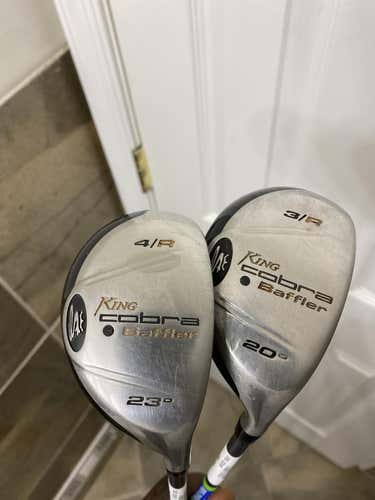 Cobra Baffler Hybrid 3/R 20* & 4/R 23* Regular Flex  Right Handed