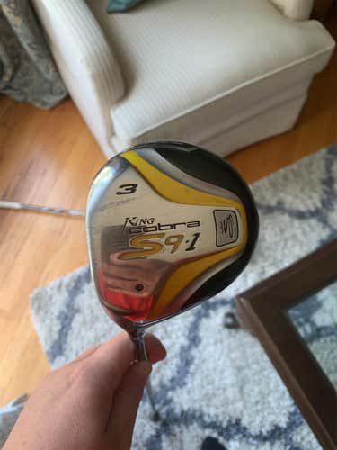 Used Left Handed S91 Stiff Flex 3 Wood Fairway Wood