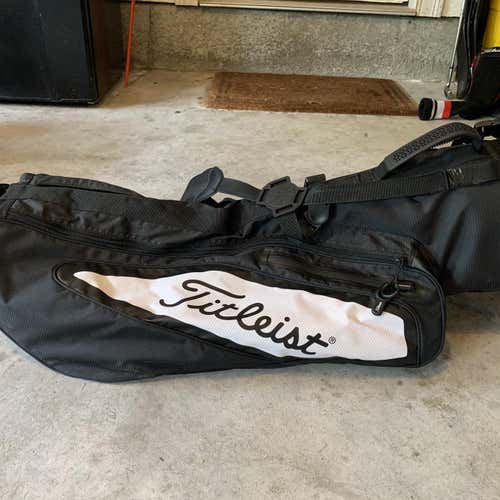 Black Unisex Titleist Carry Bag