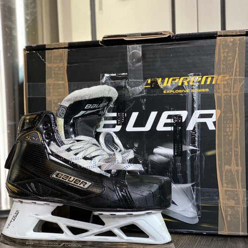 Used Bauer Supreme S29 Regular Width Size 6.5 Goalie Skates